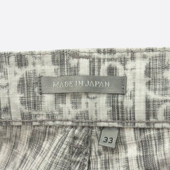 Dior Grey & White Distressed Oblique Slim Jeans - Picture 3 of 6